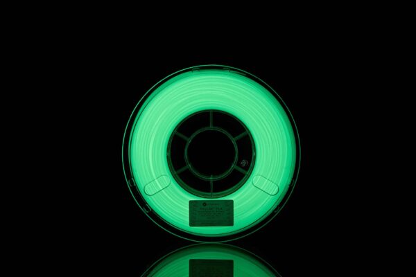 PolyLite PLA Glow Green 175 Spool Picture Front scaled